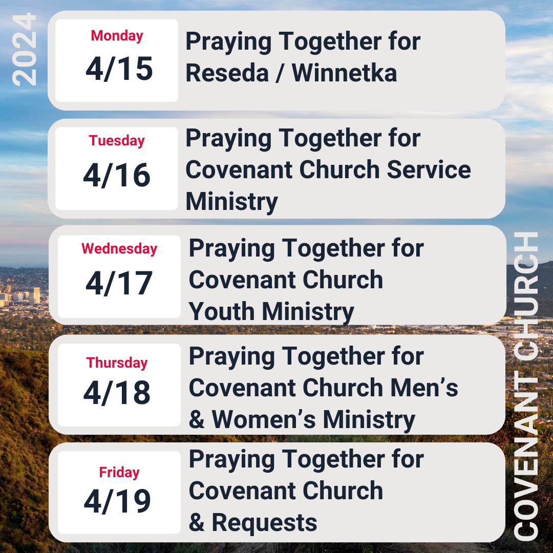 Covenant Church — Morning Worship: April 14, 2024