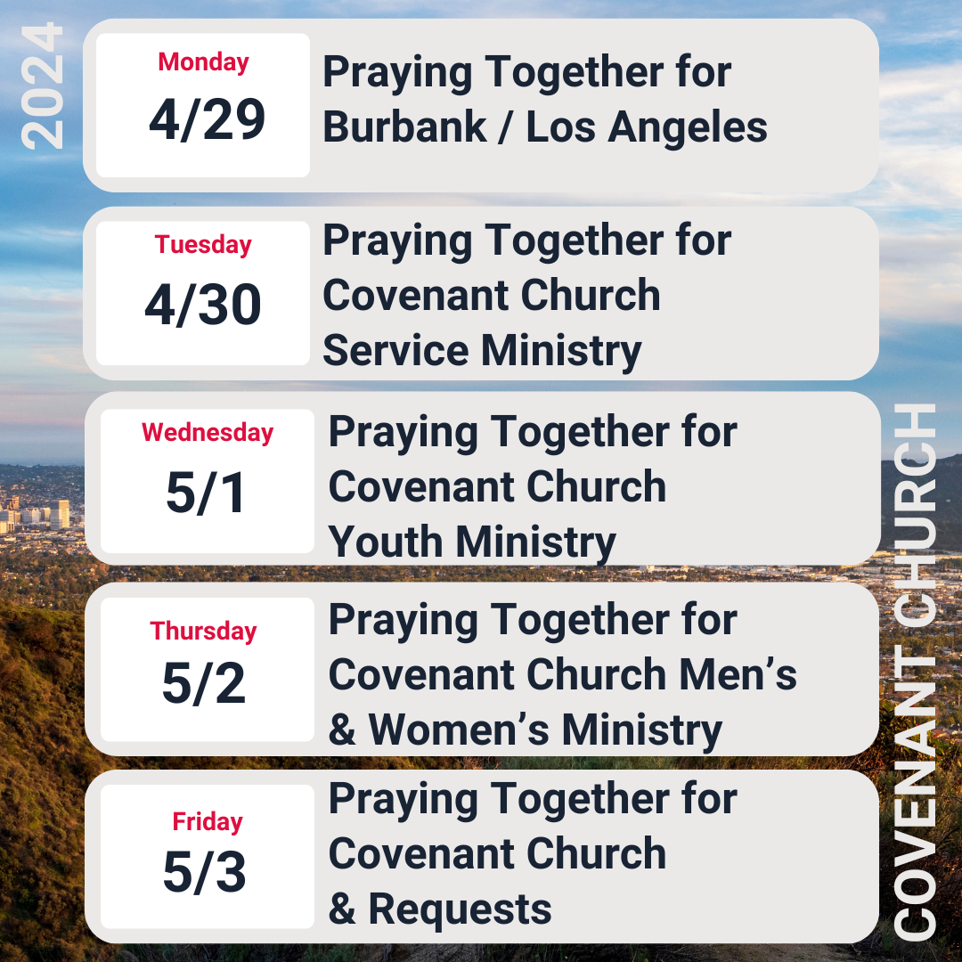 Covenant Church — Morning & Evening Worship: April 28, 2024